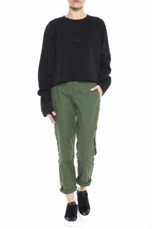 Cropped printed sweatshirt, zdjęcie 2 Cropped printed sweatshirt od Acne